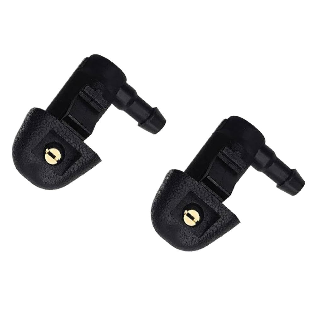Cqadsdyrx Onecolor Front Windshield Wiper Nozzle Sprayer 1 Pair 76810-Sza-A01 Compatible With Mk2 2009 2010 2011 2012 2013 2014 2015