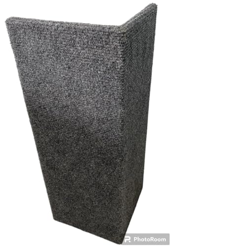 Par de Arranhadores de canto de Sofá para Gatos (40 cm Cinza Chumbo)