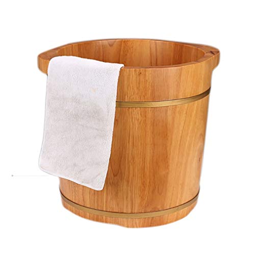 Balde de Pedicura de Madera Sólida para Spa de Pies miniatura 4