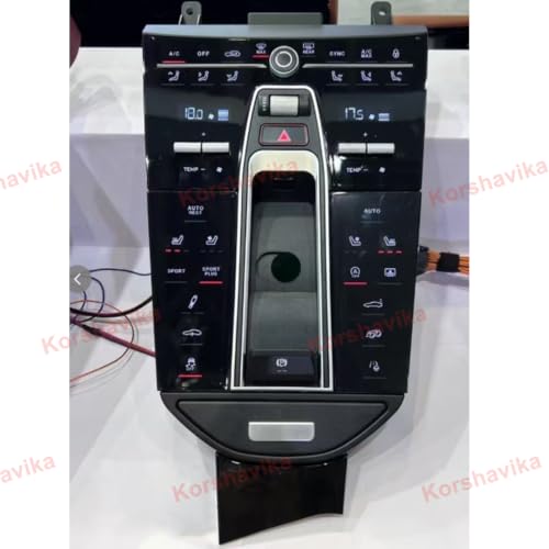 Image of LCD Digital Center Console Touch AC Control for Porsche Panamera 2010-2016