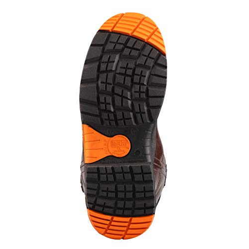 Black+Decker ISI Marked High Ankle Safety Shoes, Brown