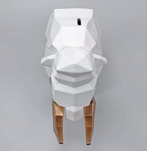 Miniatura 2 de Colias Wing Decoración para el hogar Animales de dibujos animados Geométrico Mamut Forma Diseño Banco de Monedas Banco de Ahorro de Dinero Banco de