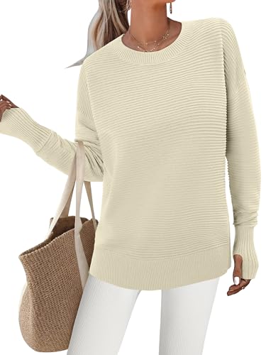 CRAZY GRID Lady Casual Long Sleeve Homewear Top for Winter