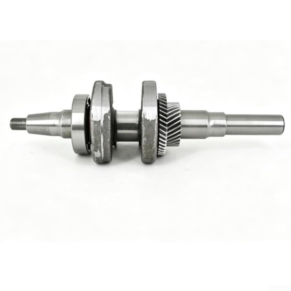 Cigüeñal para motor GX390 188F - Componente de acero diseñado con precisión para kit de reparación de piezas de motor de generador compatible con maquinaria de plantas, tono plateado