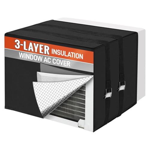 Couverture climatiseur évite la rouille bâche imperméable facile à installer - 7