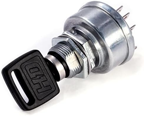 HD Switch AM132500 Ignition Module Key Switch OEM Upgrade Fits John Deere GX255 GX325 GX335 GX355, GT225 GT235 GT245, LX255 LX266 LX277 LX279 LX280 LX288 LX289, 325 335 345 355D Tractors w/ 3 Keys