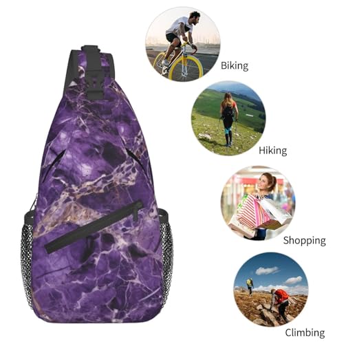 Mochila cruzada urbana tipo sling negra para adultos miniatura 6