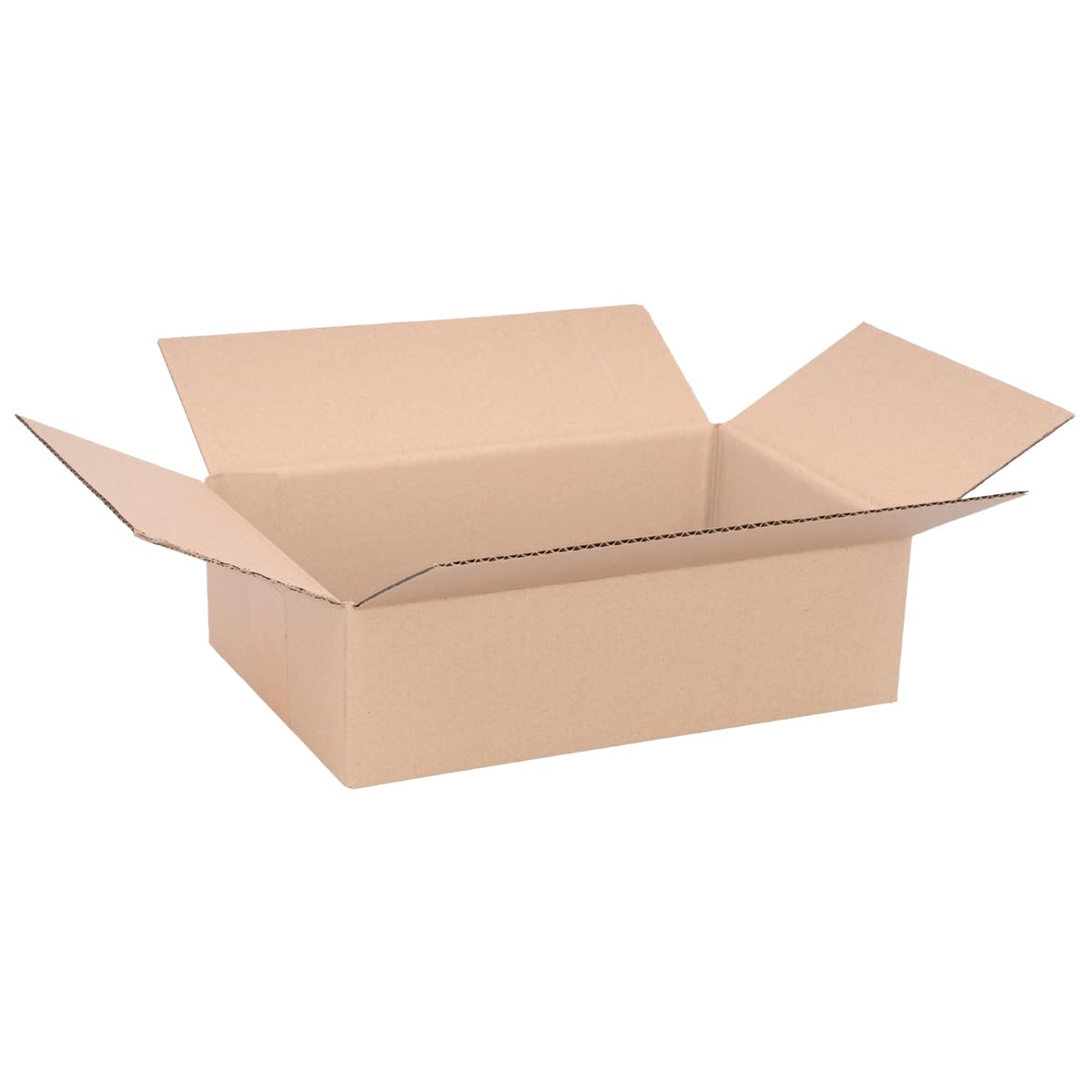 verpacking Faltkartons 300 x 200 x 100 mm KK 33 Braun [Größe und Stückzahl wählbar] 1-wellig mittelgroße Kartons 50 Stück