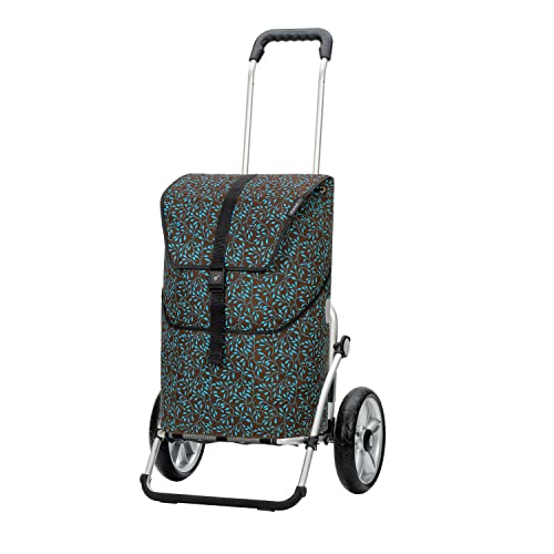 ANDERSEN Einkaufstrolley - Royal Shopper Imea blau 46 L robust,Shopping, Aluminium, klappbar, Kugellagerad