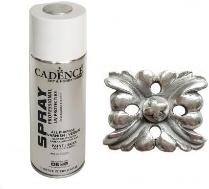Cadence Spray Paint 400 ml, Mettalic Silver
