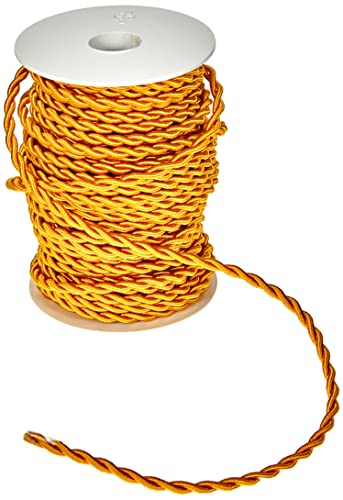 Câble tressé Jaune Fline anti-nœuds pour remplacer votre cordon cassé