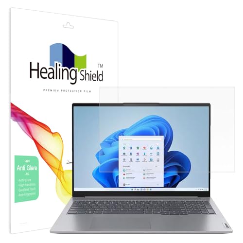 Healingshield XLV[tیtB Screen Protector Light Anti-Fingerprint Anti-Glare Matte Film Compatible with LENOVO Thinkbook 16 g