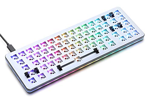 Drop ALT Mechanical Keyboard — 65% (67 Key) Gaming Keyboard, Hot-Swap Switches, Programmable Macros, RGB LED Backlighting, USB-C, Doubleshot PBT, Aluminum Frame (Barebones, Gray) - Thumbnail 5