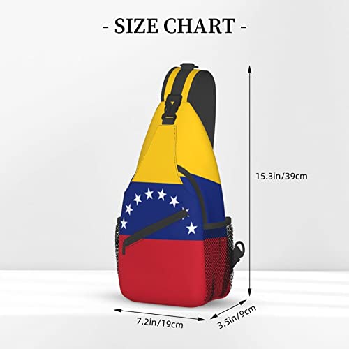 Mochila bandolera unisex Flag of Venezuela miniatura 4
