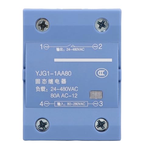 Relais en fonction solide 80A AC AUNMAS pour machines d'emballage