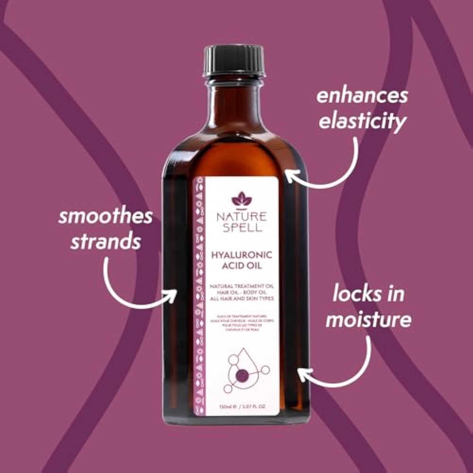 Hyaluronic Acid Oil for Hair, 100ml