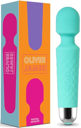 Oliver James Wand Vibrator - 20 Vibration Modes & 8 Speeds, Vibra...