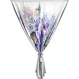 Adjustable Blackout Shades, Watercolor Portable Blackout Curtain, Delicate...