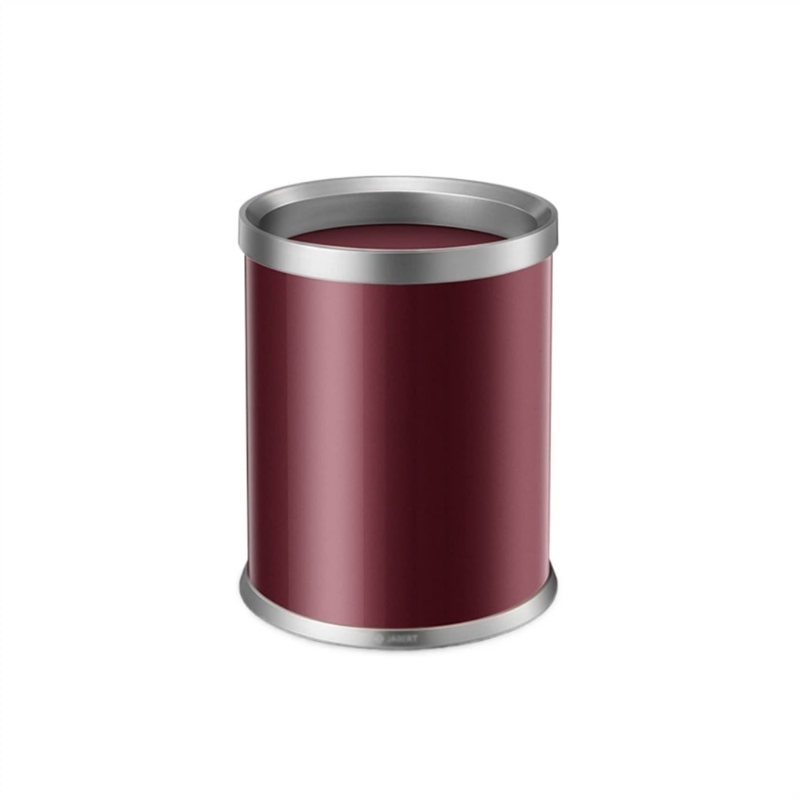 Sdydsge D Bin， 10L Open Garbage Cans Home Liviroom Stainless Steelcovere Simple Kitchen Bedroom Office Waste Paper Basket Trash Can/A