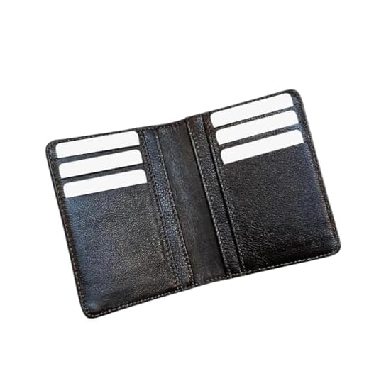 Carteira Masculina Couro Legítimo sistema Antifurto RFID Slim E Compacta - Deep Black
