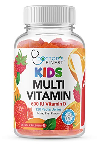 Doctors Finest Multivitamin Gummies for Kids, Vegetarian, GMO-Free & Gluten Free, Great Tasting