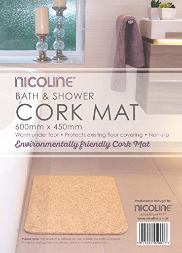 Badematte aus Kork, 60 x 45 cm Cover