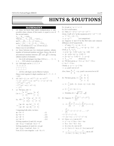 Image of 19 Year-wise NDA / NA Previous Year Solved Papers Phase I & II (2024 - 15) 6th Edition