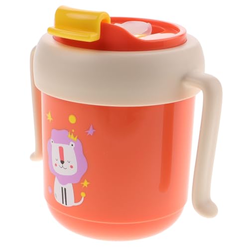 Toyvian Inoxidable con Asa Termo Anticaída Bebés Interiores y Exteriores