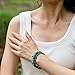 Moss Agate - Grounding - 4mm Beaded Bracelets for Women Handmade Semi Precious Natural Stone Stretch Elastic Jewelry Yoga Protection Gifts