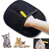 SahCognitual Tierhaarentferner Handschuh - Doppelseitig Für Katze & Hund