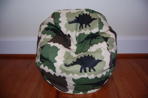 Toy Bean Bag Chair For 18 Inch American Girl Sized Doll - Cammo Dinosaurs Made In Usa. #TOP2