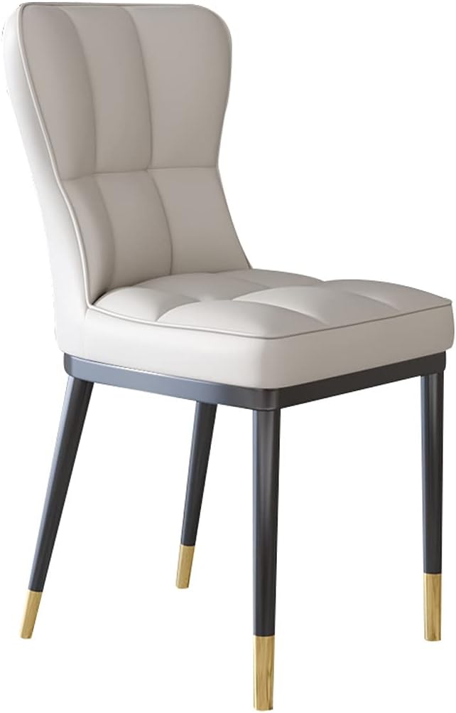 AMAZWI Modern Kitchen Dining Room Chairs Modern PU Leather