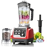 H-Duka Blender for Smoothies with 1800 Watt Motor Powerful Countertop Blenders for Kitchen 70OZ Large Capacity Smoothie Blender and Grinder Combo for Ice Crush Frozen Drinks Puree