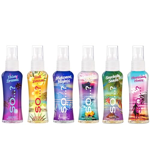 So...? 482317 So…?… Escapes Body Mist Gift Set - Perfumes For Women - Everyday Body Spray For Women - Vegan, Cruelty-Free - Fragrance Gifts thumb #1