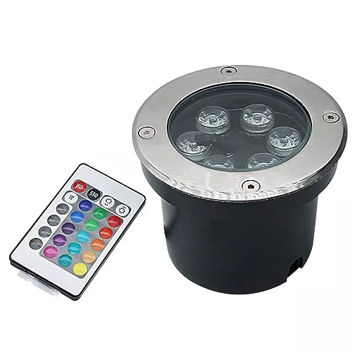 Ground LED Landscape Lights, RGB Colour Changing, Remote Control