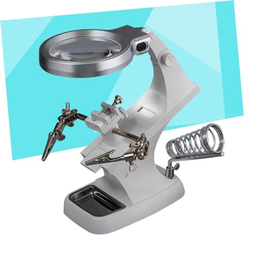 Lampe loupe LED grossissement 3x 4.5x avec lentille acrylique ABS