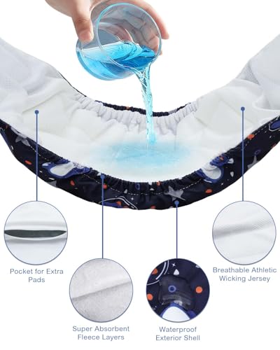 Image of CuteBone Dog Diapers Male 4 Pack Puppy Wraps Reusable Doggie Belly Bands for Male Dogs Small Medium Large