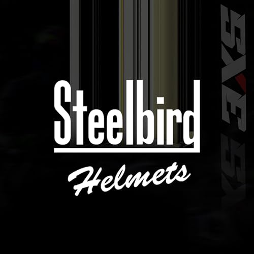 Image of Steelbird SBH 61 SXE X2 ISI and Dot Certified Full Face Helmet for Men and with Inner Silver Sunshield