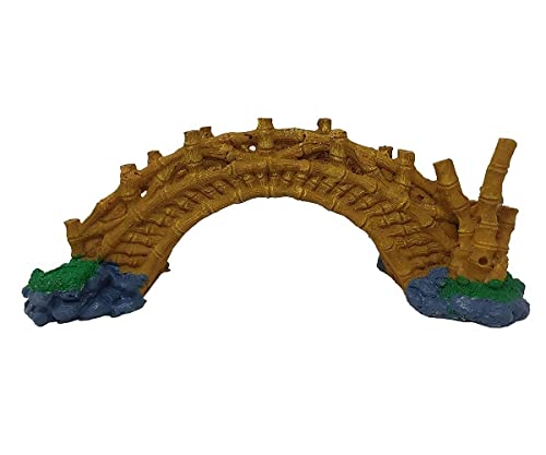 Maalavya Underwater Aquarium Toy/Toys for Decoration Purpose and Hiding Place (Bamboo Bridge) (B09PGHTQQ3) Amazon Price History, Amazon Price Tracker