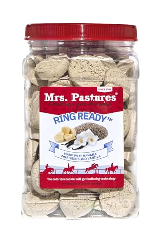 Mrs. Pastures Cookies, Horse Treats, Mrs.Pastures Horse Treats, Horse Cookies, Mrs.Pastures Horse Cookies, Treats for Horses (2.25lbs, Ring Ready)