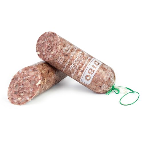 DIBO Kochwurst - Hundewurst Katzenwurst - Qualität Wurst für Hund und Katze - 1 Stück à 950g (Hell)
