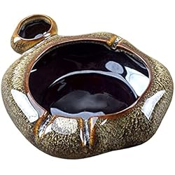 Fregadero Ceramica Exterior Cenicero Cenicero de cerámica Cenicero al aire libre Cenicero al aire libre con fregadero pequeño Cenicero de cigarro de escritorio Para familias