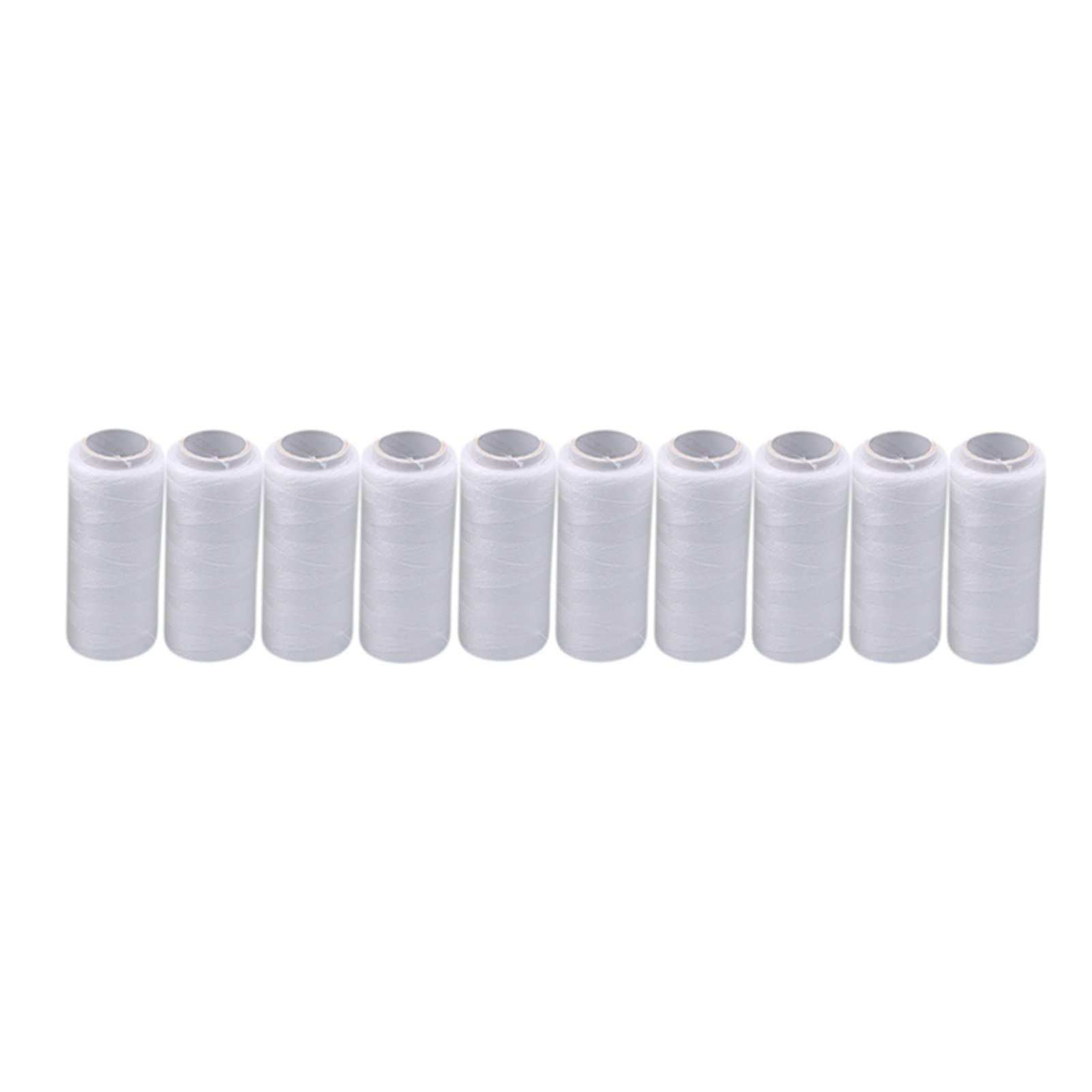 ZZSRJ 10pcs/Set Bunte Polyester Nähfadenmaschine Stickerei Spule Home (Color : A)
