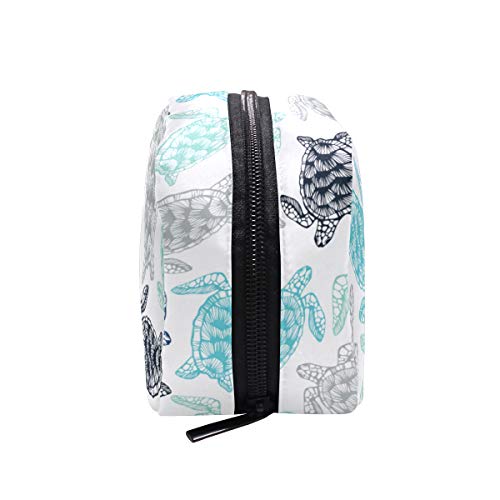 Moyyo Sea Turtles Makeup Bag Portable Cosmetic Organizer Lightweight Travel Toiletry Bag Makeup Cosmetic Case For Women Girls #TOP3