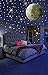 MAFOX Glow in The Dark Wall or Ceiling Stars with Moon Stickers – Luminous Decal Stickers for Simulated Moon Effect at Night – Ideal Kids Decor or Adults – Perfect Gift Kids Boys Girls