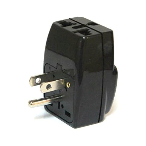 Tmvel TRIADAPT Type B 3-Outlet Travel Adapter Plug for USA, Japan Cover