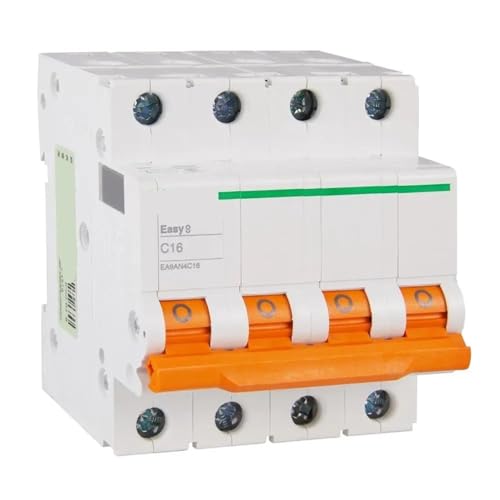 Disjoncteur miniature 40A type C triphasé 4P interrupteur air protection fuite 400V - 5