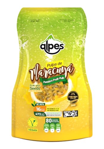 Alpes Premium Passion Fruit Pulp