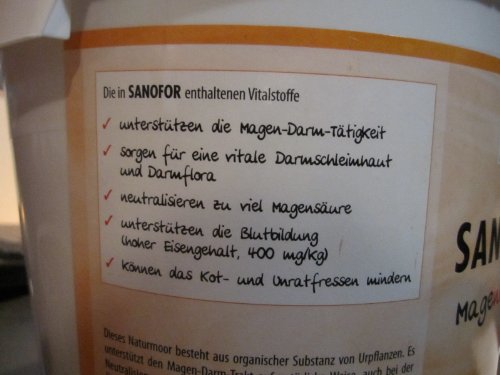GRAU Nahrungsergänzung GAC - SANOFOR für Hunde, Katzen, Nagetiere und Vögel 2,5 L