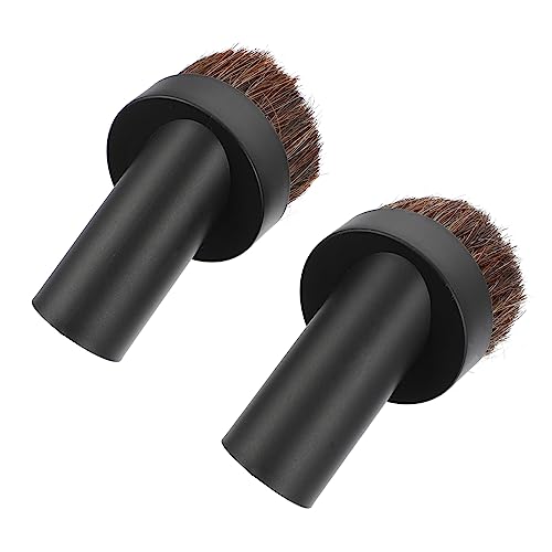 iplusmile 2Piezas Cabeza de Cepillo de Aspiradora Accesorios para Aspiradoras Cepillo Cabello de Caballo Instalación y Práctica para Recoger